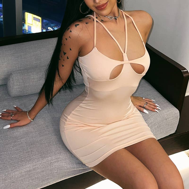 Cut-out Sexy Skinny Dress
