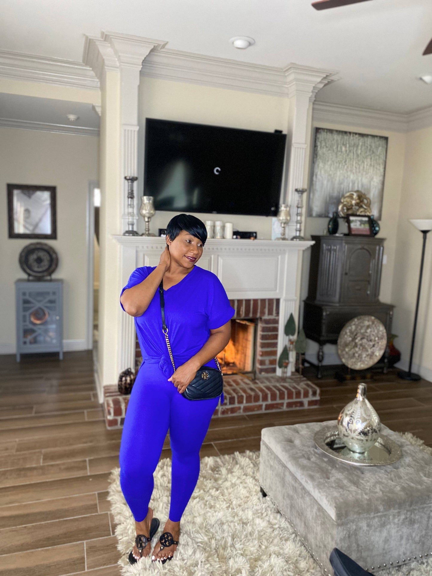 Weekend Lounge Set ( Bright Blue)