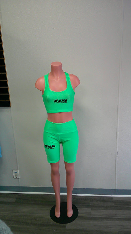 AM I THE DRAMA Tank Cropped Two-Piece Set