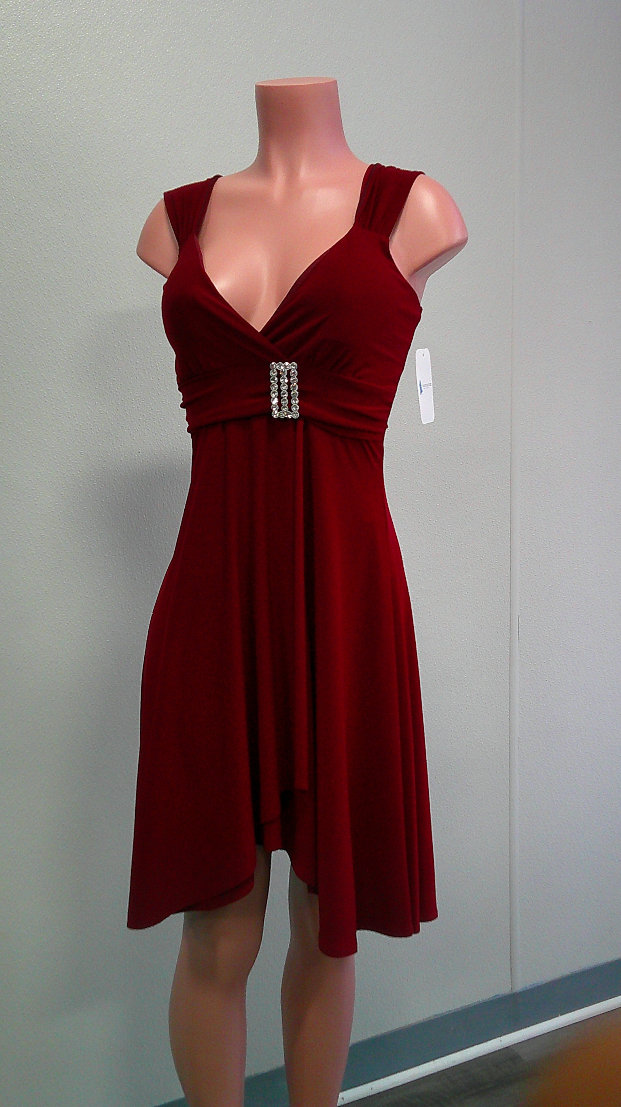 Burgundy Sexy Party Dress
