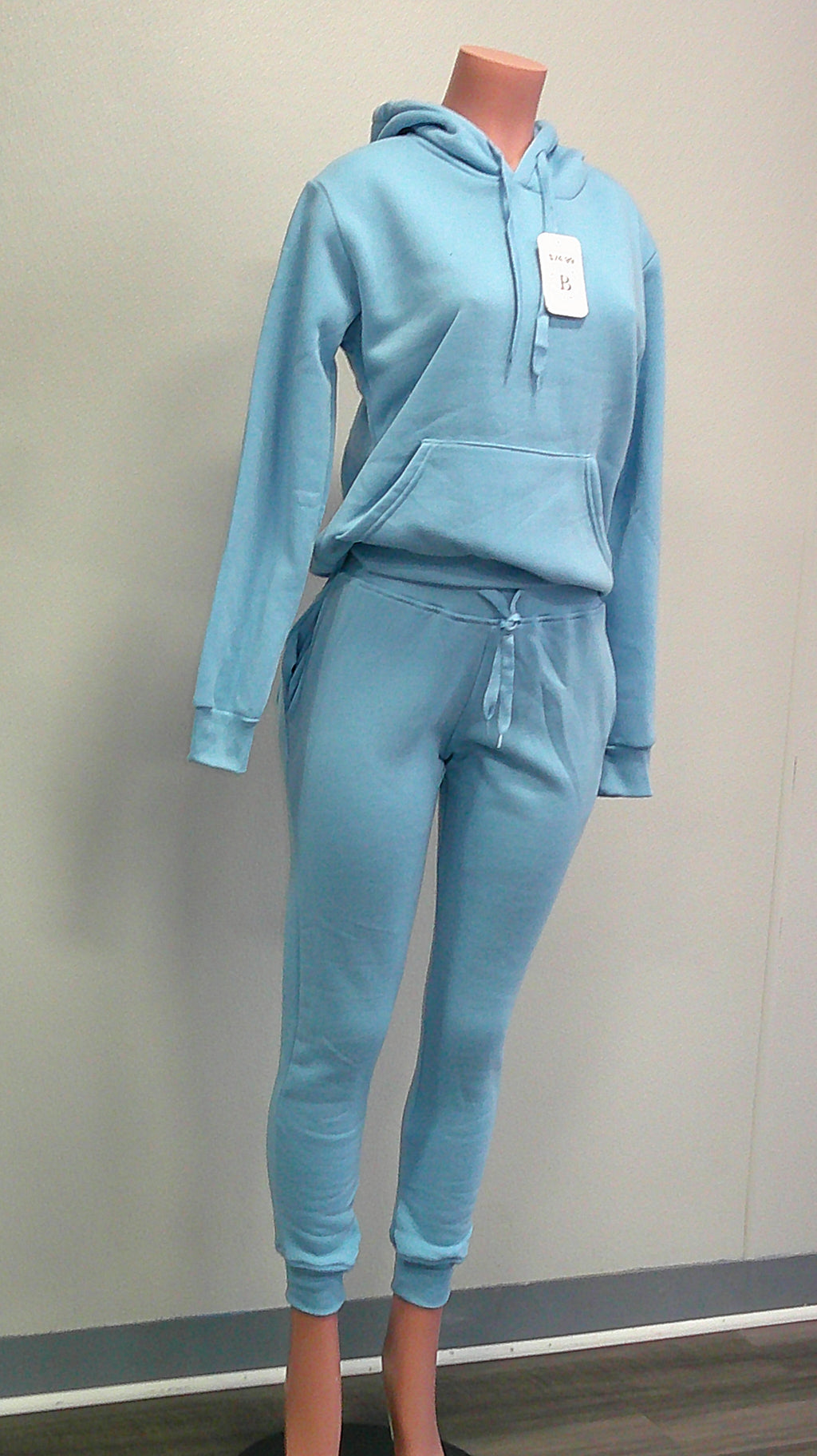 Women Two-piece Hooded Sweat Suit Jogging Set