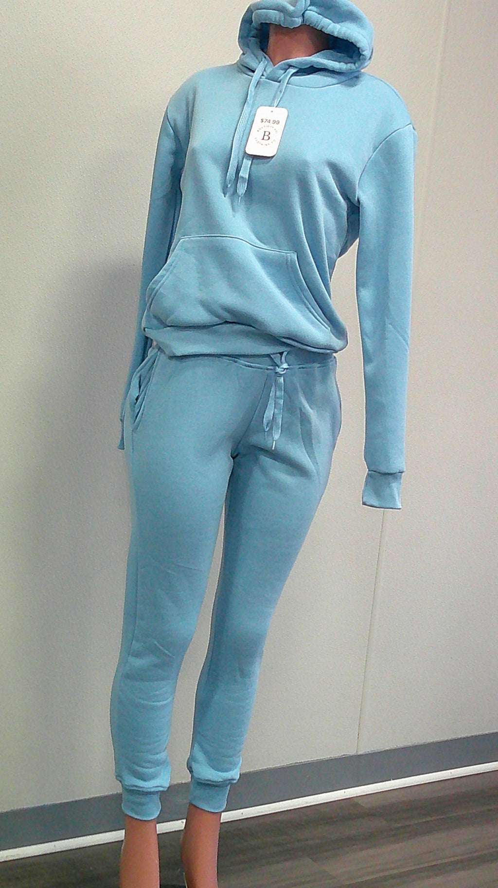 Women Two-piece Hooded Sweat Suit Jogging Set