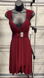 Burgundy Sexy Party Dress